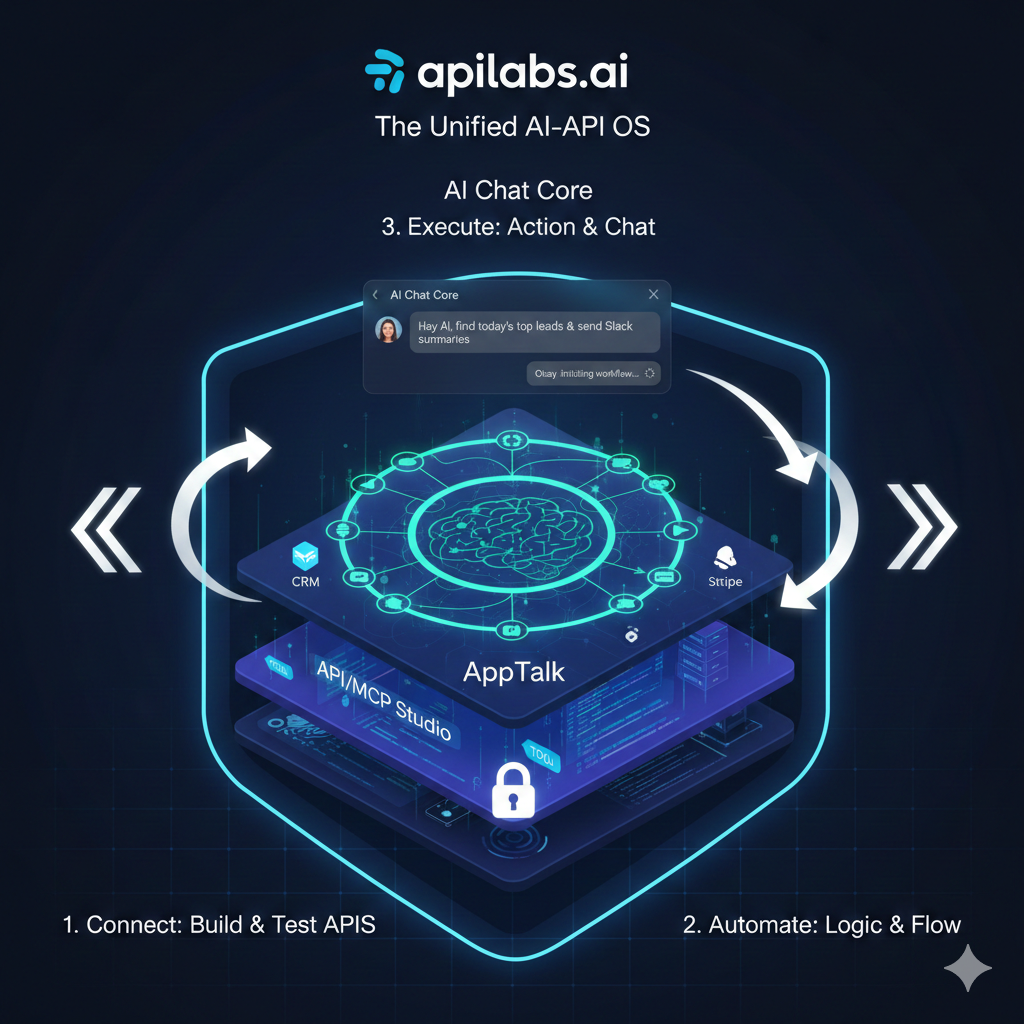 From Conversation to Automation: The apilabs.ai Unified AI-API Operating System