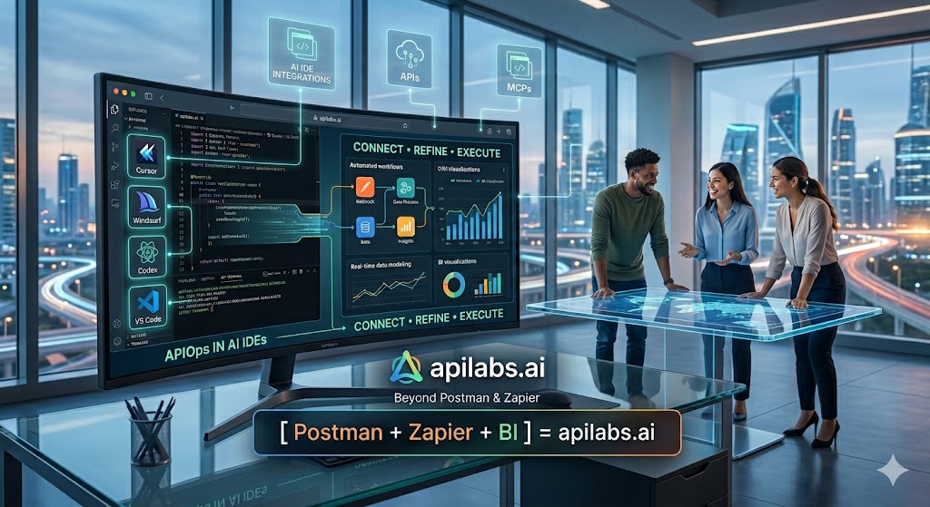 Beyond Postman™ and Zapier™: The Future of API Ops — apilabs.ai