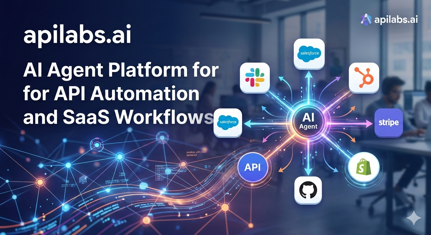 apilabs.ai AI Agent Platform for API Automation and SaaS Workflows